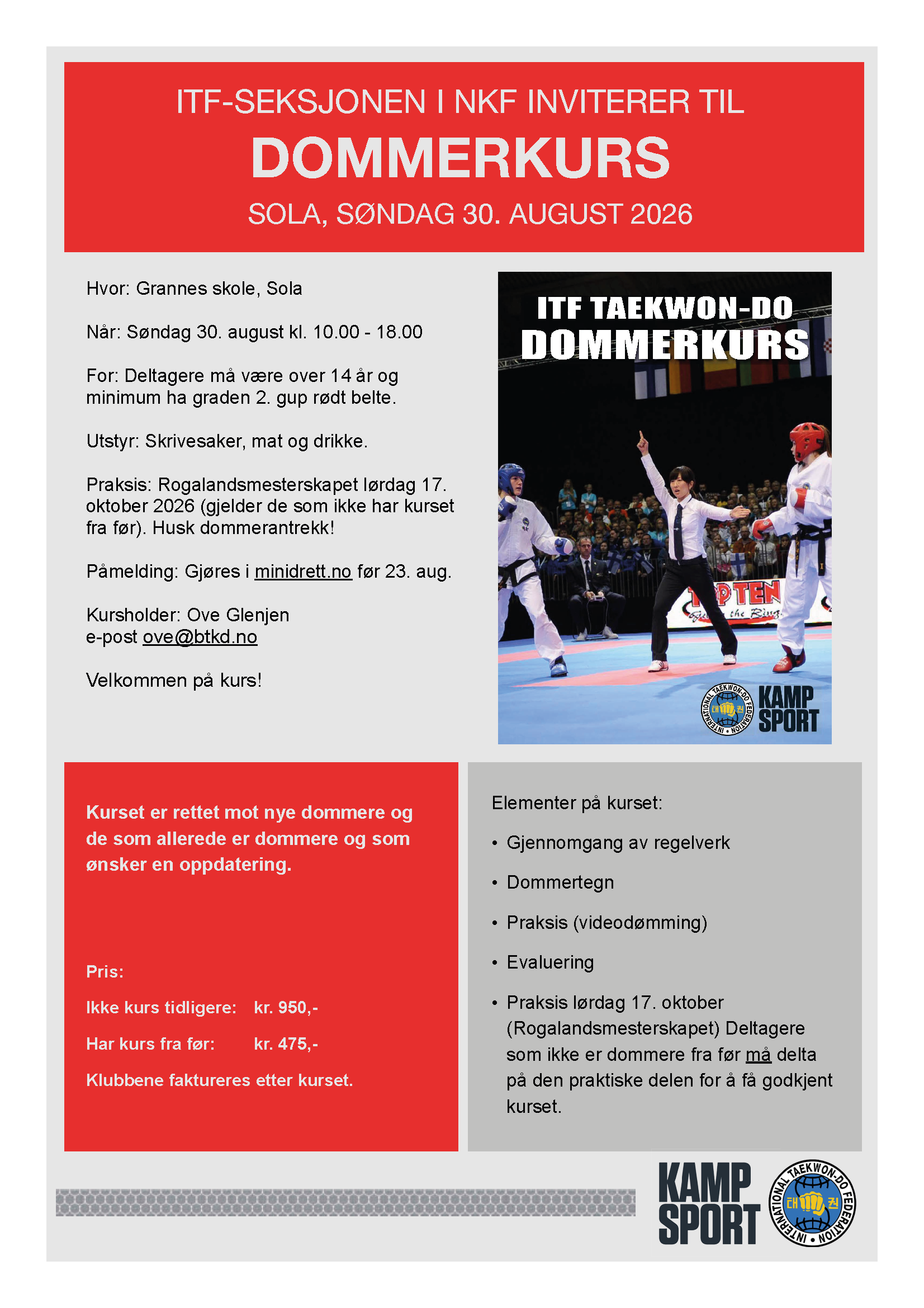 inv. dommerkurs